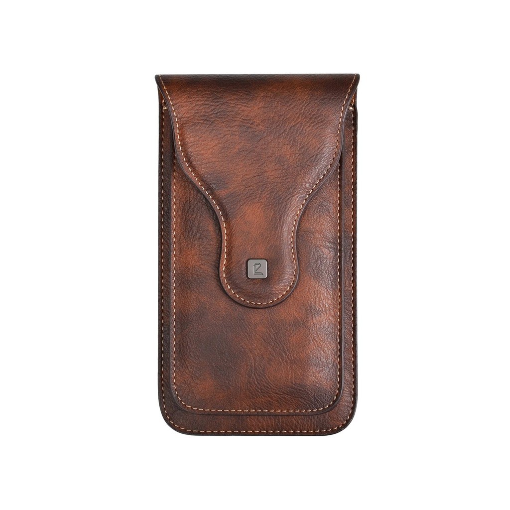 Bao da đeo thắt lưng đa năng chính hãng PULOKA (2 ngăn) Chính hãng