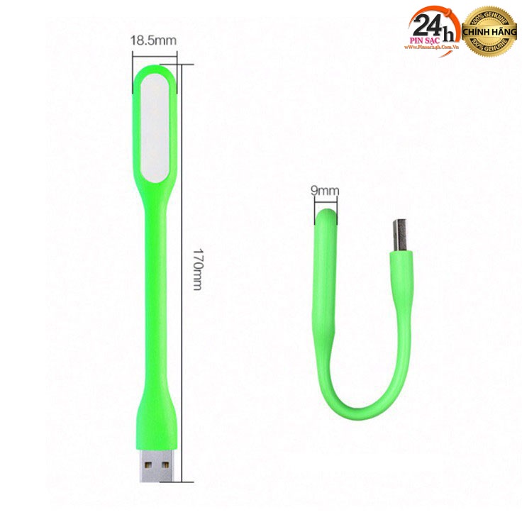 PS24. Đèn led mini USB siêu sáng cắm nguồn cục sạc điện thoại, laptop, sạc dự phòng