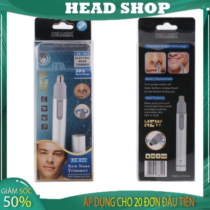 Máy tỉa lông mũi AE822 máy cắt lông mũi cầm tay tiện lợi HEAD SHOP