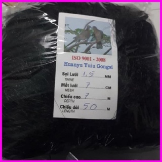 [Free Ship] (HÀNG GIA CÔNG) Lưới Bẫy Chim Cu Gáy Gà Đồng Lưới Đánh Chim Cao 7m Mắt Lưới 8cm Hàng Thái Lan Đủ Size