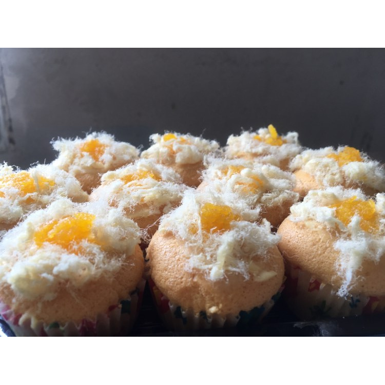 CUPCAKE CHÀ BÔNG Xốp mềm, ngon đậm đà