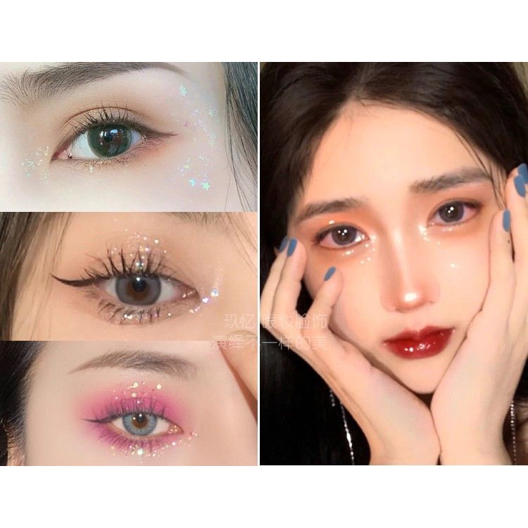 Bán Chạy#Gel Kim Tuyến Lấp Lánh Trang Điểm Mắt / Mặt Cho Bé Gái 8