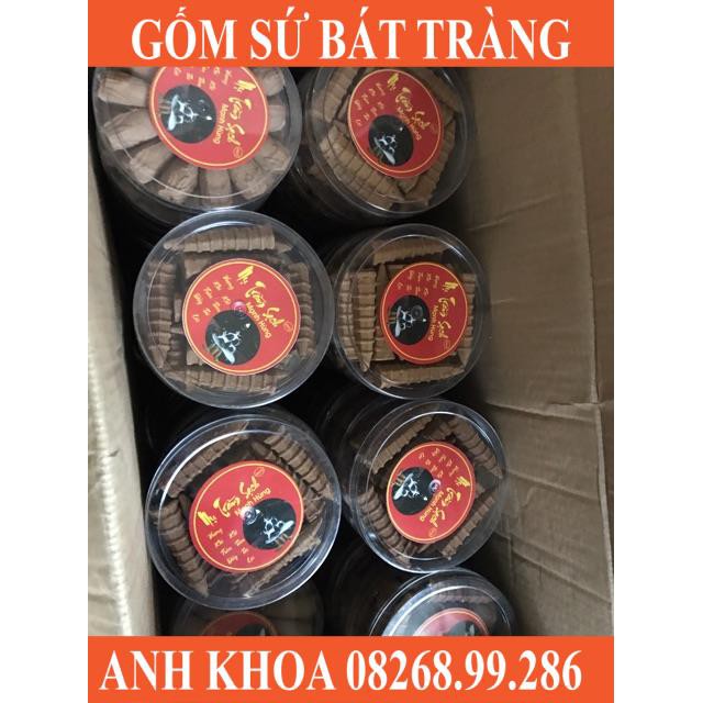Trầm hương sạch thiền định - Gốm sứ Bát Tràng Anh Khoa