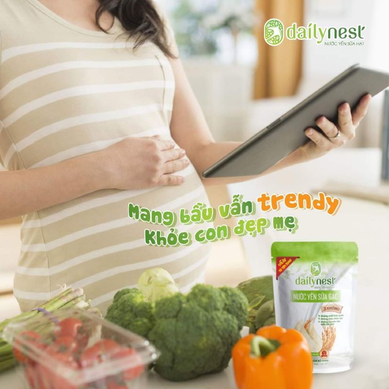 [Mã 156FMCGSALE hoàn 8% đơn 500K] Nước yến sữa gạo 1 túi x120ml date 3.2022 | BigBuy360 - bigbuy360.vn