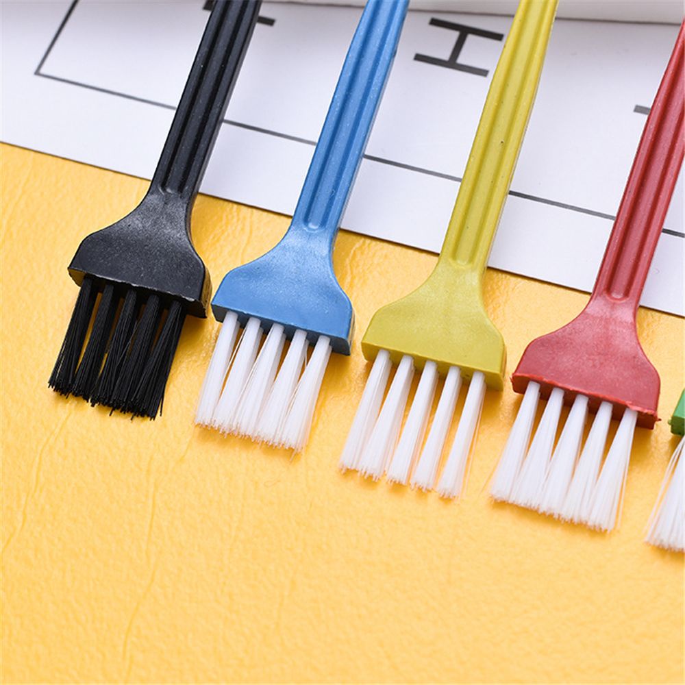 Set 10 cọ vệ sinh bàn phím máy tính bằng nhựa nhiều màu sắc