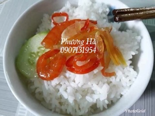 Mắm tép đu đủ