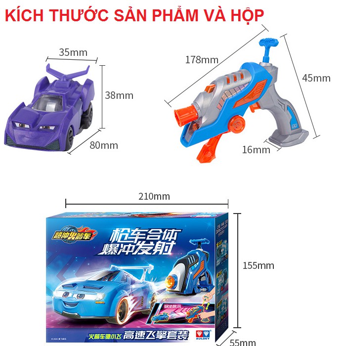 Bộ xe đua và bộ phóng cơ bản Harry Thần Tốc mã 222012 Đồ chơi Tay Đua Siêu Hạng