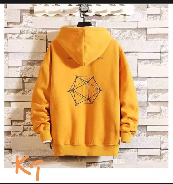 Áo hoodie quả cầu hình học KTH0819