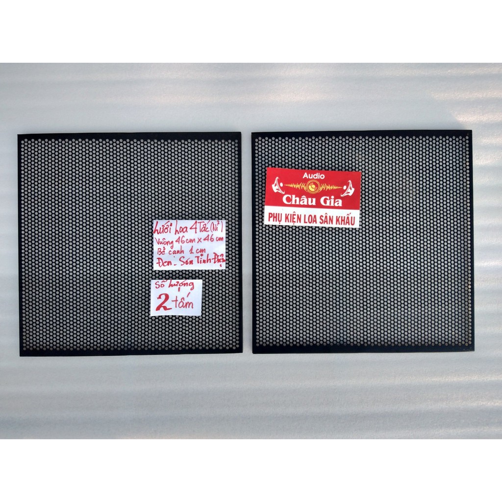 Lưới loa 46cm x 46cm 2 tấm Audio Châu Gia