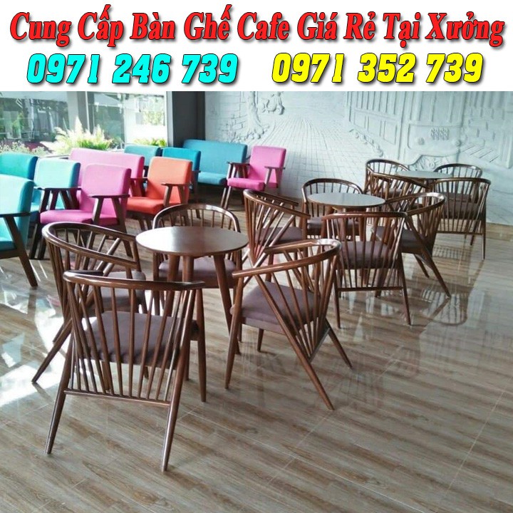 Bàn ghế cafe giá rẻ