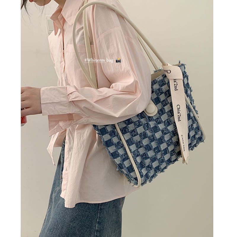 Túi Xách Vải Denim Thời Trang Cho Nữ