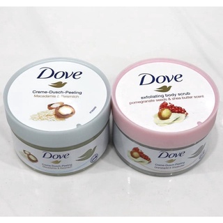 Tẩy da chết body Dove 225ml - Hàng Đức đủ bill