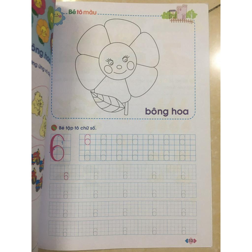 Sách - Mai em vào lớp 1-Vở bé làm quen với chữ số