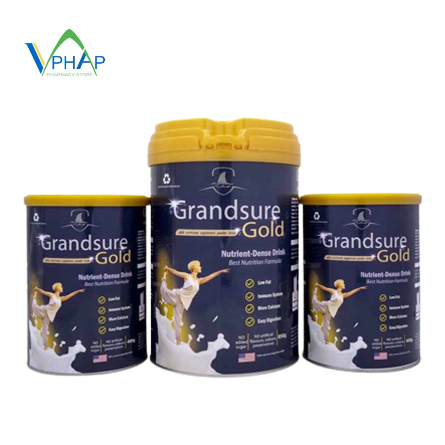 Sữa non xương khớp Grandsure hỗ trợ phòng ngừa và điều trị bệnh xương khớp 850gram