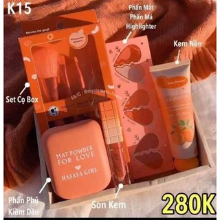 Set trang điểm (combo) siêu xinh 5 món
