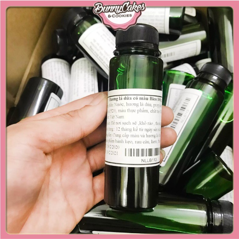 Hương Lá Dứa Có Mầu Bico 100ml