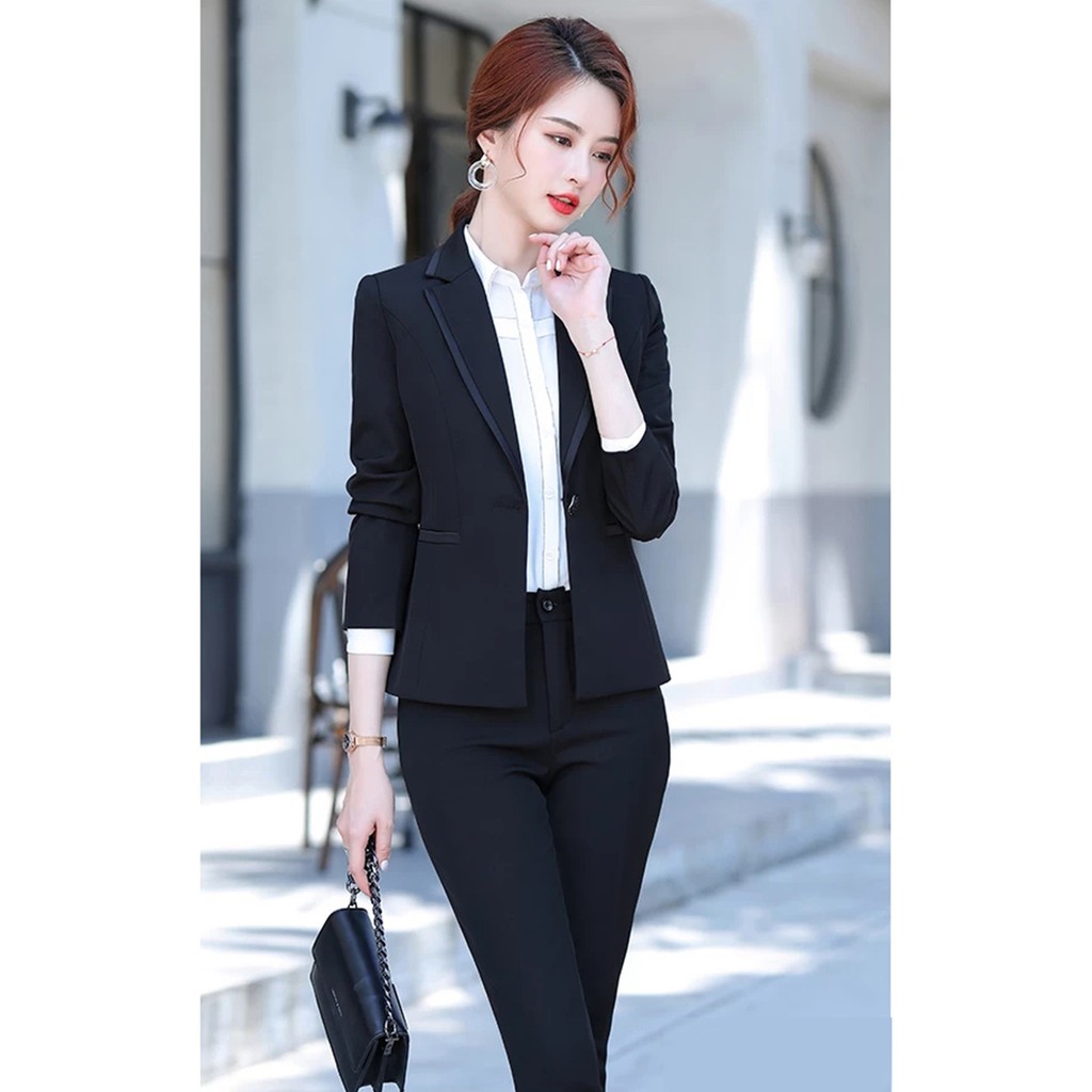 Áo vest SET ÁO VEST QUẦN TÂY DÀI CÔNG SỞ THANH LỊCH( không kèm áo trong) | BigBuy360 - bigbuy360.vn