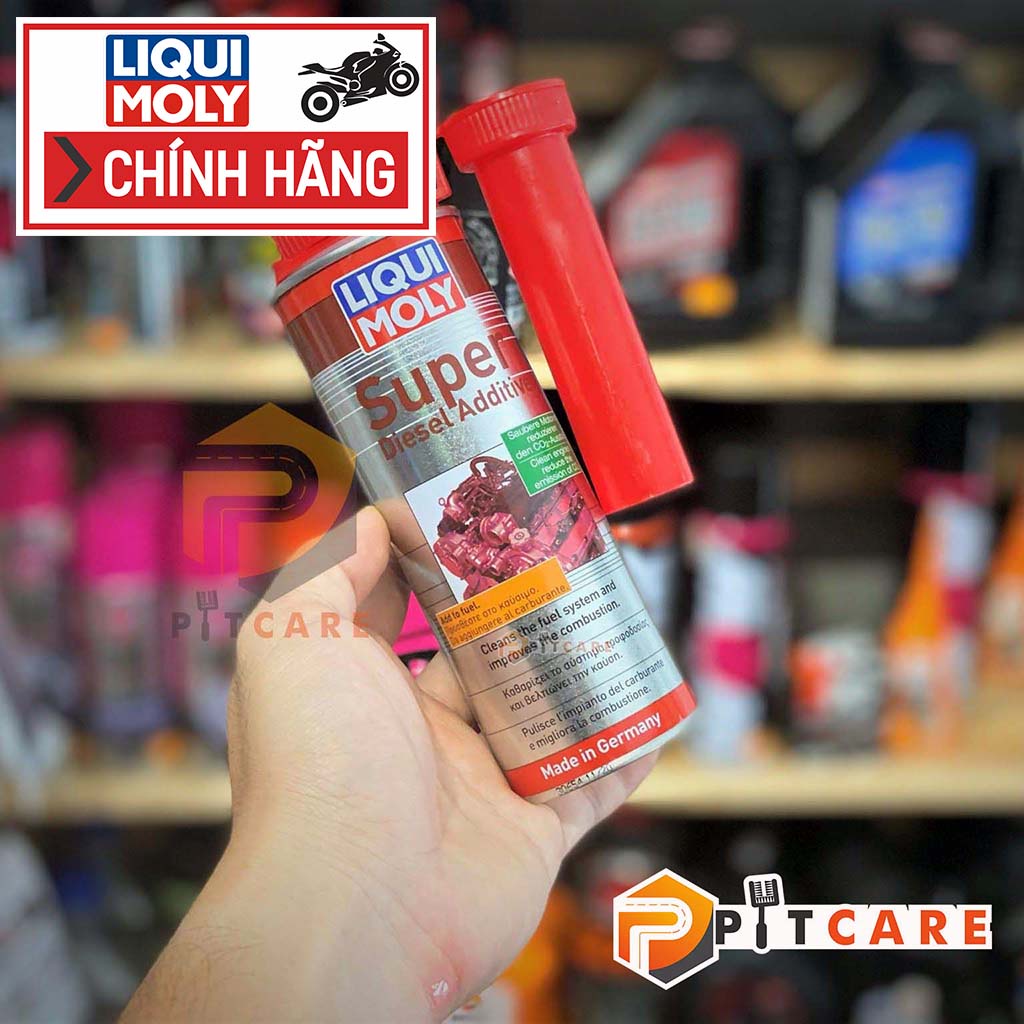 Phụ Gia Súc Béc Dầu Liqui Moly Super Diesel Additive 1806 250ml Chuyên Sử Dụng Cho Xe Máy Diesel