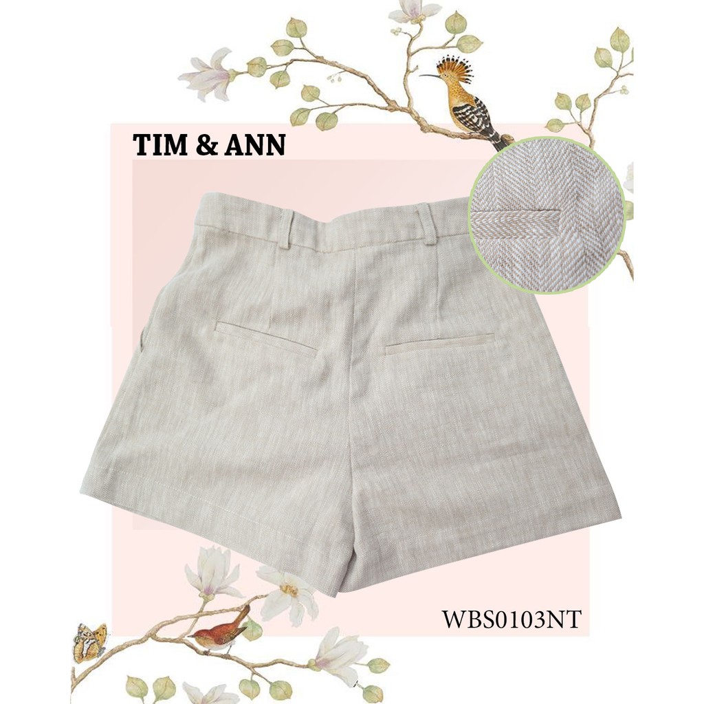 Quần Short Nữ Trơn Màu Linen  Ống Rộng  0103NT - Thời Trang Nữ Tim & Ann | BigBuy360 - bigbuy360.vn