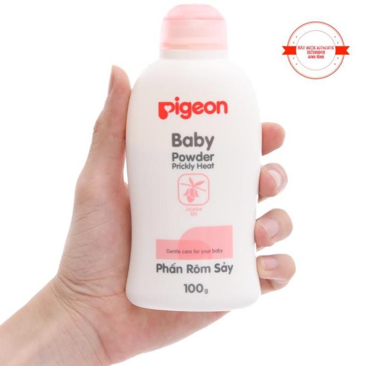 Phấn rôm sẩy Pigeon nắp màu 100g / 200g