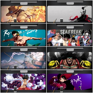 Lót chuột cỡ lớn pad 80x30cm bo viền chắc chắn 50 mẫu lựa chọn One Piece, Gundam, Goku, phím tắt photoshop