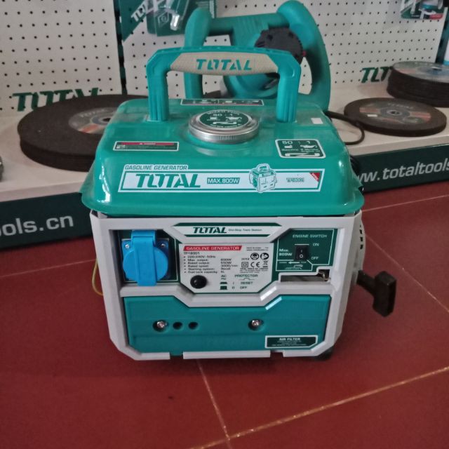 Máy Phát Điện Chạy Xăng 800W Total TP18001