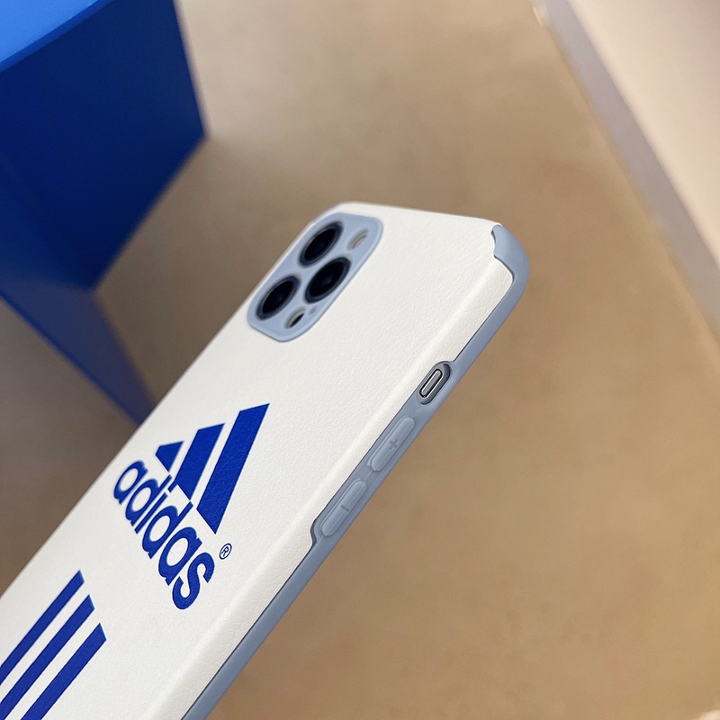 Ốp điện thoại in logo Adidas thời trang thích hợp cho IPHONE 6 6S 7 8 + PLUS X XR XS MAX 11 PRO MAX SE 12 13 PRO MAX