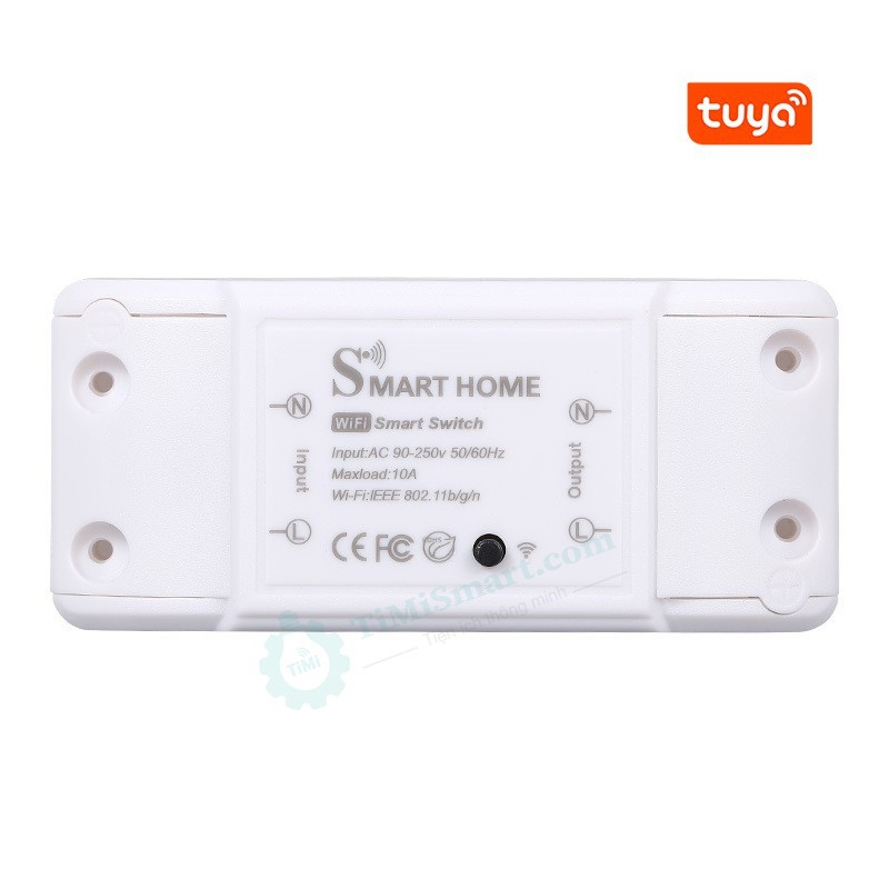 Công Tắc Wifi Điều Khiển Từ Xa Tuya Smart Basic