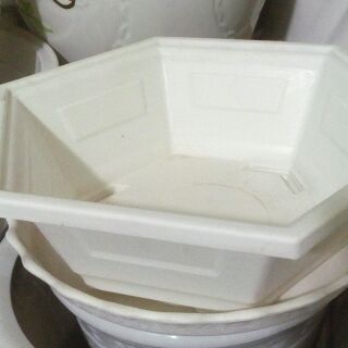 Chậu Nhựa Lục Giác,Cao12Cm,Rộng 32Cm