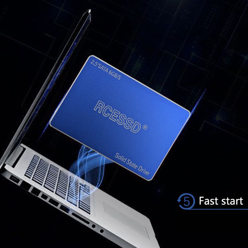 Ổ Cứng Di Động Tốc Độ Cao Rcessd Ssd 2.5 Sata3 120gb Hdd Cho Laptop