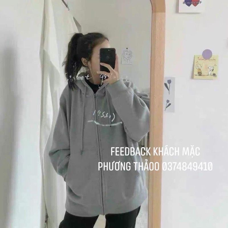 ANU608 - ÁO KHOÁC NỮ MŨ LIỀN LÓT LÔNG 3 MÀU