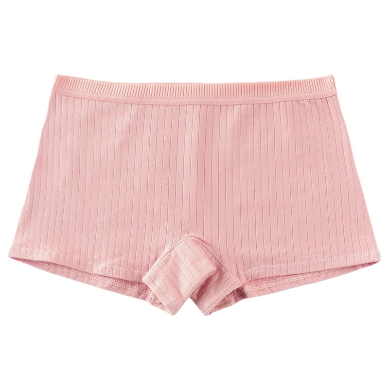 Quần Lót Boxer Lưng Vừa Bằng Cotton Thoáng Khí Cho Nữ Từ 40-70kg