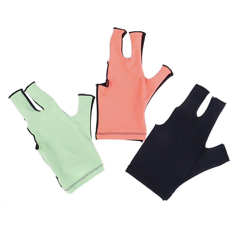 JETTING Bao tay 3 ngón chơi bida bằng vải Lycra đàn hồi tiện lợi