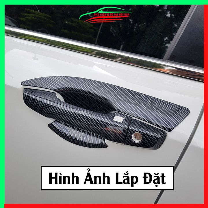 Ốp tay hõm CRV 2018-2022 vân Carbon chống trầy bảo vệ cửa xe ô tô