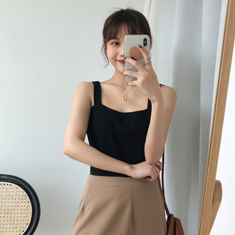 Áo sát nách Pure Cube thời trang Hàn Quốc cá tính trẻ trung