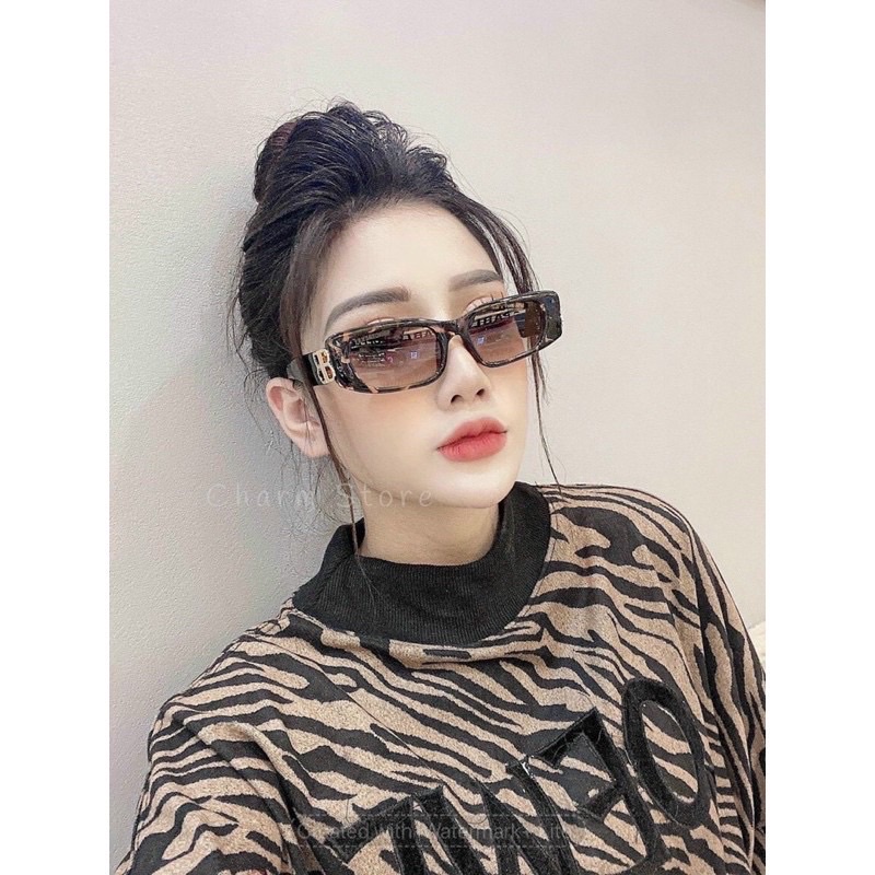 Kính Hiệu Chữ B Balen Vuông Nhỏ Phong Cách Hip hop Hot 2022
