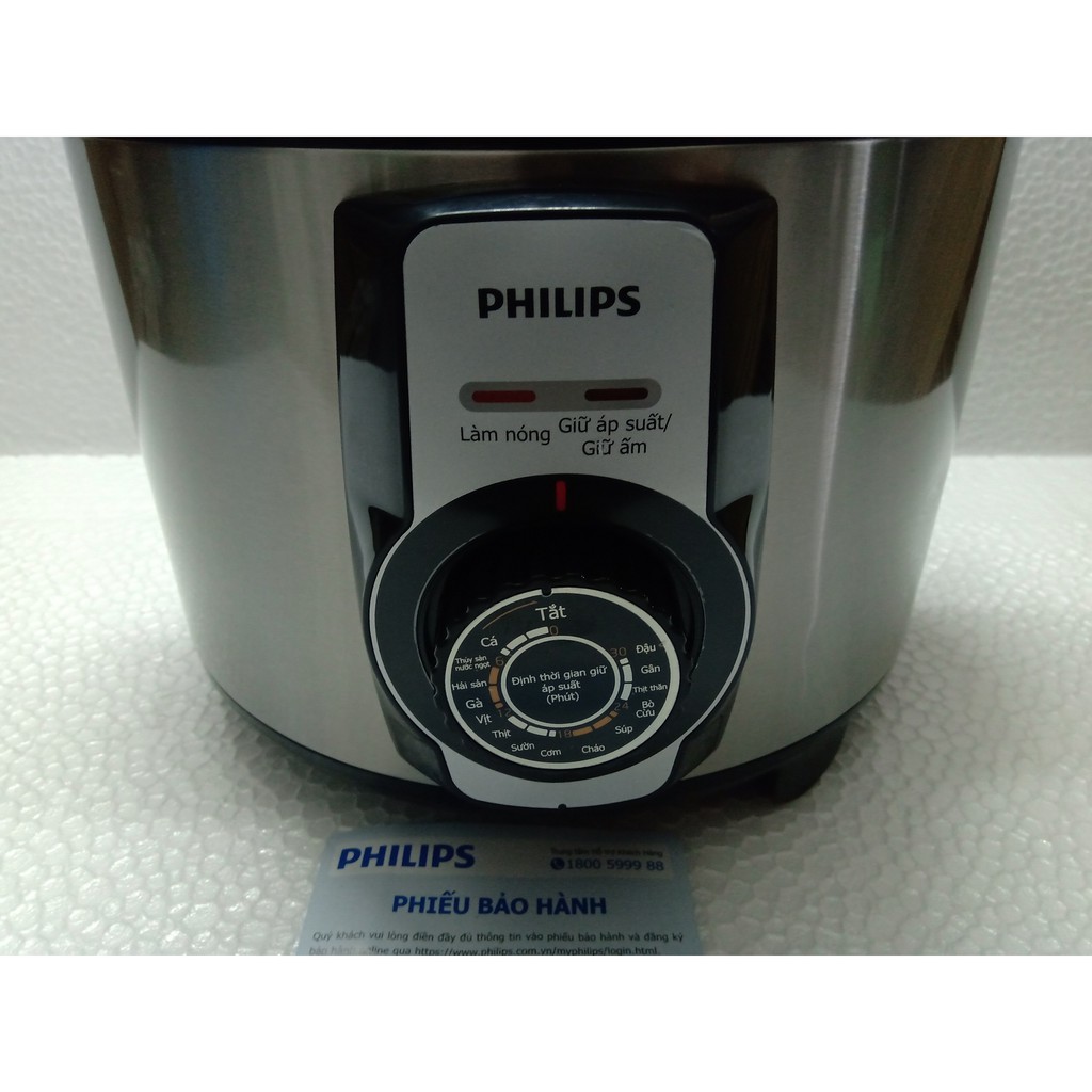 Thanh lý Nồi áp suất điện Philips HD2103 bảo hành toàn quốc 2 năm