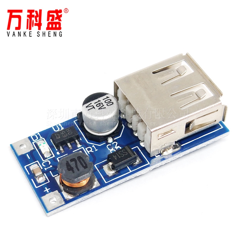 Bo mạch nguồn đầu ra 5V 600MA 0.9V-5V