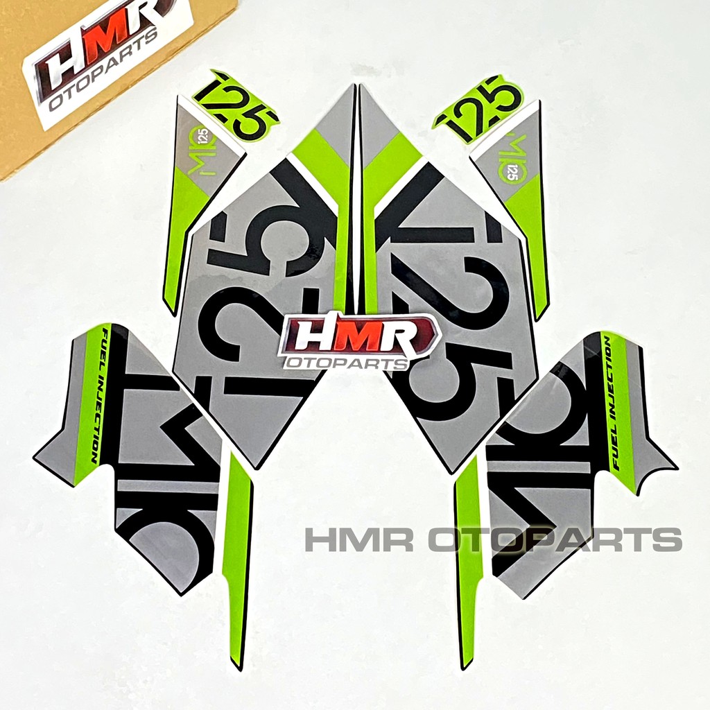 Miếng Dán Trang Trí Thân Xe Yamaha Mio M3 125 Tiêu Chuẩn