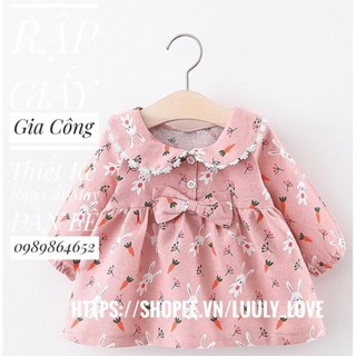 1013 Rập váy Babydoll mẫu thu đông (1-10t) ❣️