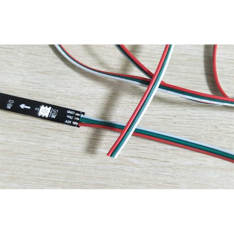 DÂY ĐIỆN 3 LÕI MẠ THIẾC 3PIN  CHỐNG OXY HÓA AWG22 AWG20 AWG18 DÙNG CHO LED FULL MÀU ARGB WS2812B WS2811 UCS1903 | BigBuy360 - bigbuy360.vn