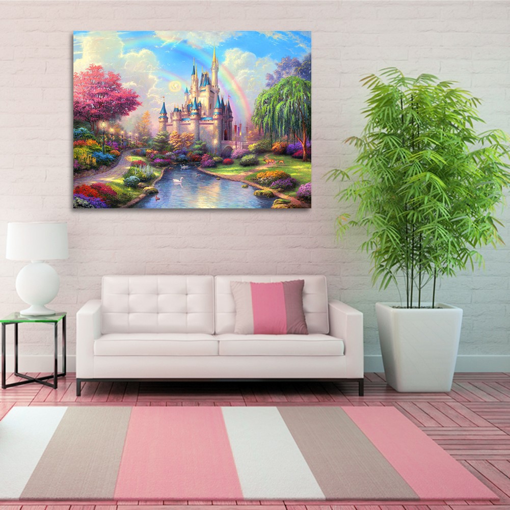 Tranh đính đá tháp kim cương 5D | BigBuy360 - bigbuy360.vn