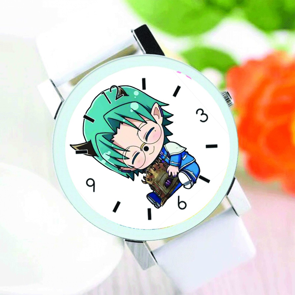 Đồng hồ đeo tay nam nữ in hình Mairimashita! Iruma-kun IRUMA GIÁ ĐÁO anime chibi thời trang dễ thương độc đáo