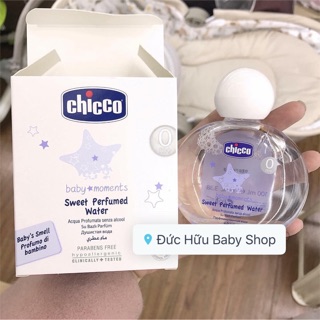[ AN TOÀN CHO BÉ ] NƯỚC HOA CHICCO DÙNG CHO BÉ SƠ SINH VÀ TRẺ EM