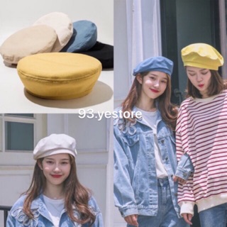 [CÓ SẴN] MŨ NỒI VẢI RETRO NHIỀU MÀU HÀN QUỐC XINH XẮN