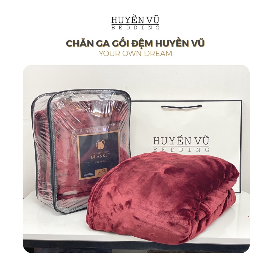 CHĂN BLANKET/MUJI NHẬP KHẨU - MỀM MƯỢT - MÀU TỰ CHỌN