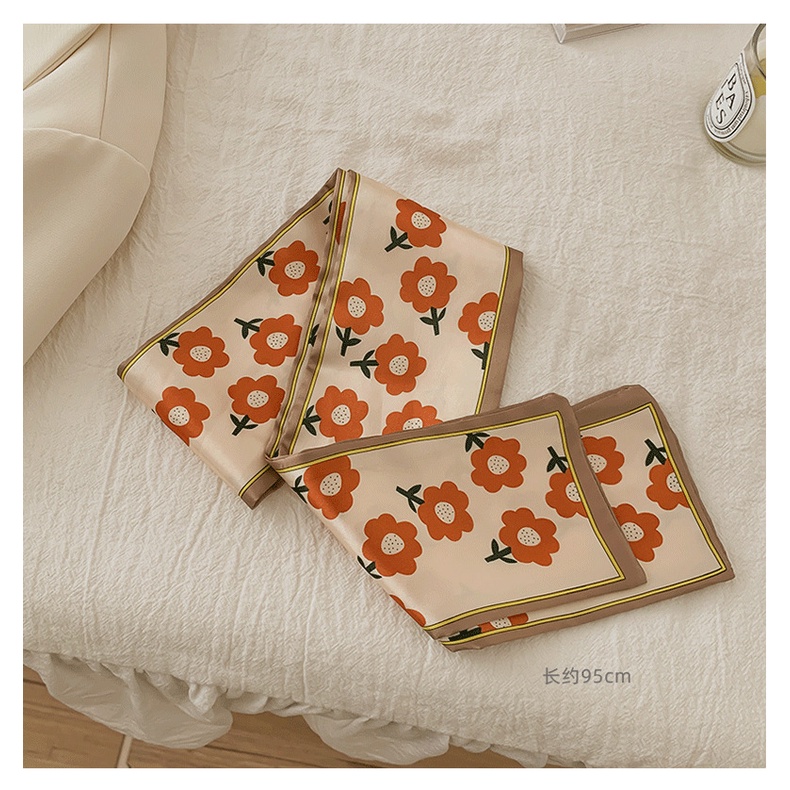 Dây vải Khăn lụa Turban cột tóc buộc tóc thời trang Hàn Quốc dành cho nữ