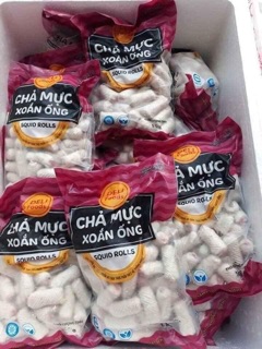 Chả mực xoắn ống 1kg