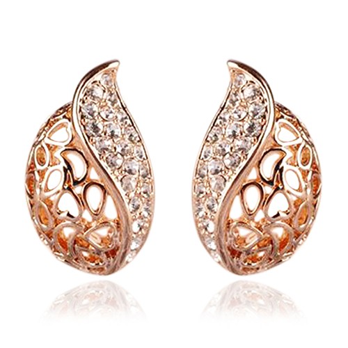 1 Đôi Bông Tai ĐíNh Đá NhiềU MàU SắC