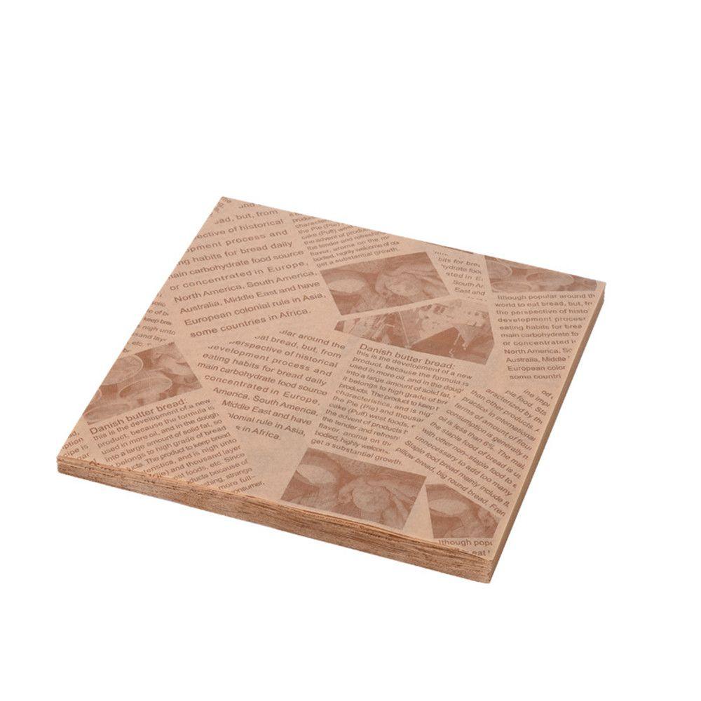 Set 50 Tờ Giấy Thấm Dầu In Họa Tiết Xinh Xắn Dùng Để Làm Bánh